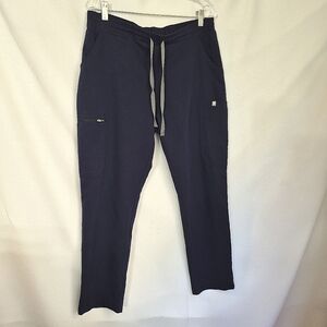 FIGS Technical Collection Women's Navy Blue Scrub Pants Sz M